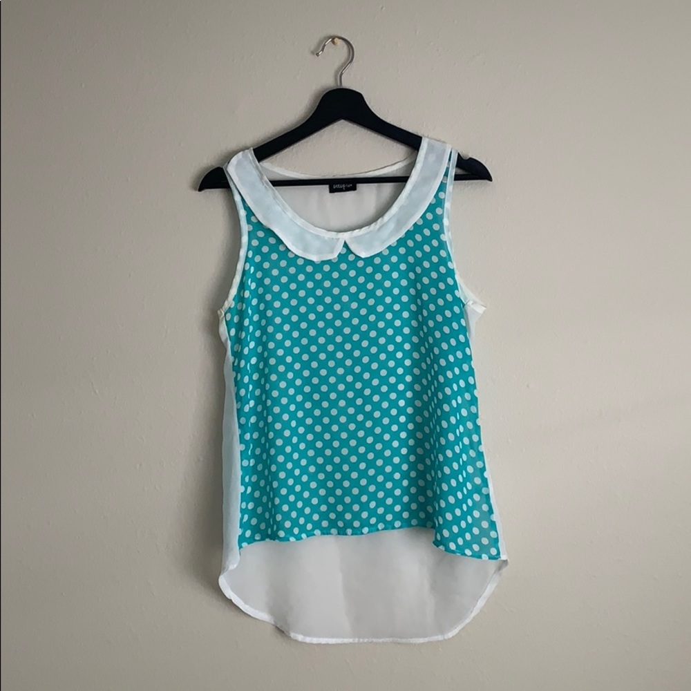 Cute Polkadot Spring/ Summer Top